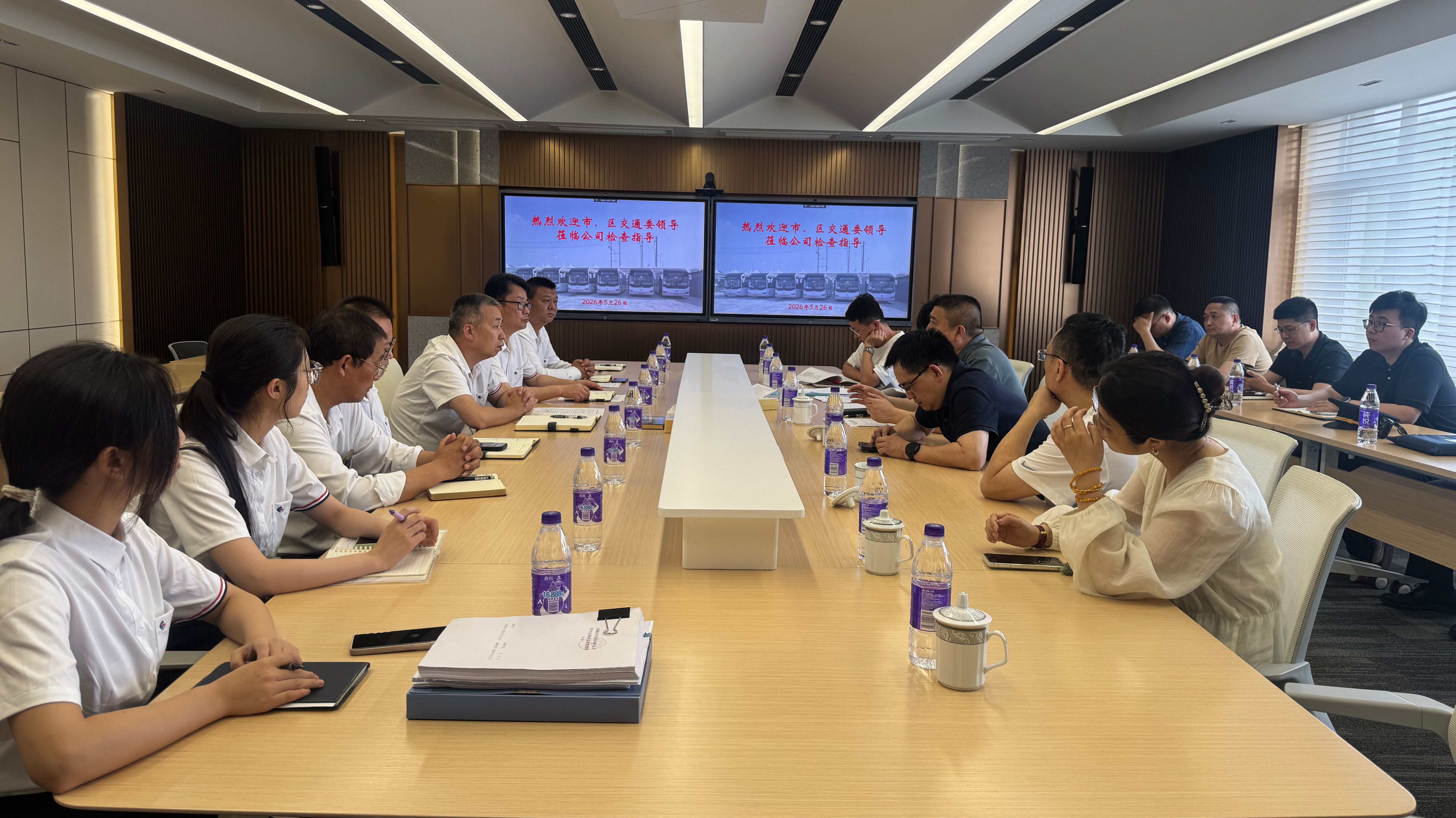 市交通委巡查组到上海锦山汽车客运有限公司帮扶指导 封面图片
